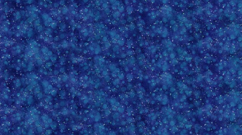 Midwinter Magic - Starry Sky in Dark Blue - Deborah Edwards & Melanie Samra - Northcott