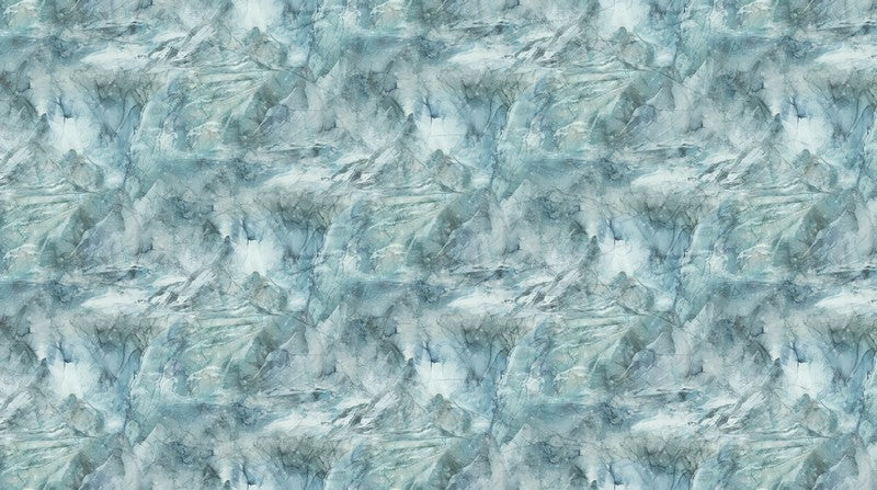 Tundra Crossing - Rock Texture in Medium Blue - Deborah Edwards & Melanie Samra - Northcott