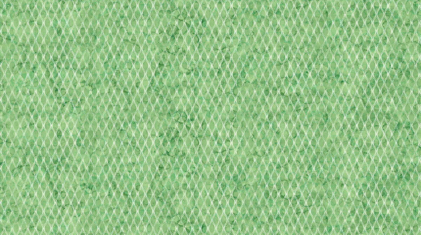 Veranda - Lattice in Light Green - Deborah Edwards & Melanie Samra - Northcott (Pre-order: Dec 2025)