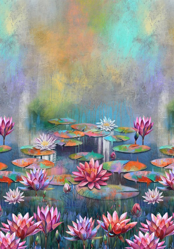 Lotus - Ombre in Dark Blue Multi - Tim Parker - Northcott