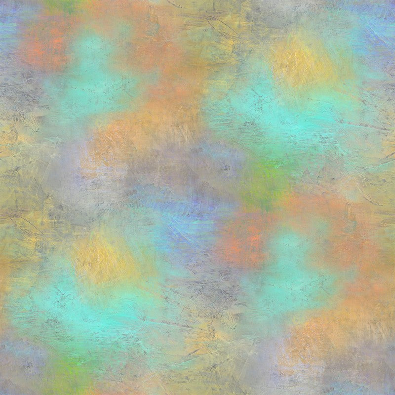 Lotus - Cloudy Texture in Turquoise Multi - Tim Parker - Northcott