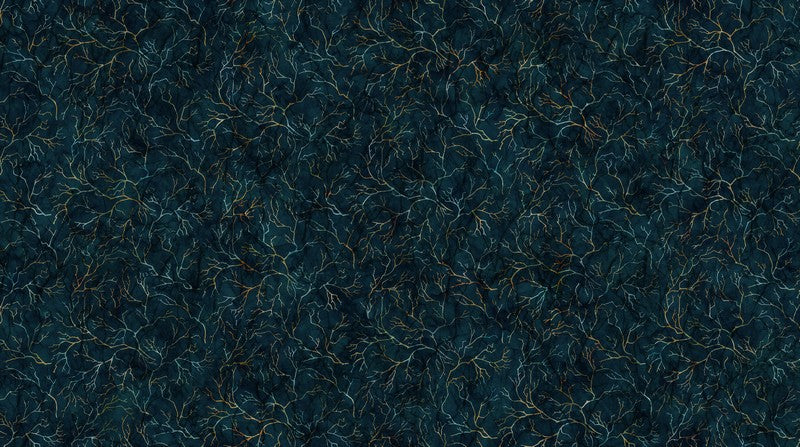 Raven's Call - Branch Texture in Black - Deborah Edwards & Melanie Samra - Northcott (Pre-order: May 2026)