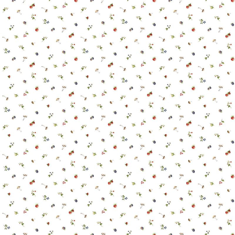 Country Mouse - Berry Toss in White - Deborah Edwards - Northcott (Pre-order: June 2026) - Dinkydoo Fabrics