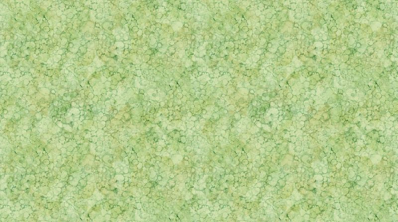 Serenity Springs - Bubble Texture in Light Green - Deborah Edwards & Melanie Samra - Northcott (Pre-order: Nov 2026) - Dinkydoo Fabrics