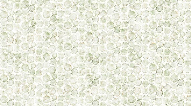 Altitude - Crossgrain in Off White/Green - Deborah Edwards & Melanie Samra - Northcott (Pre-order: Oct 2026)
