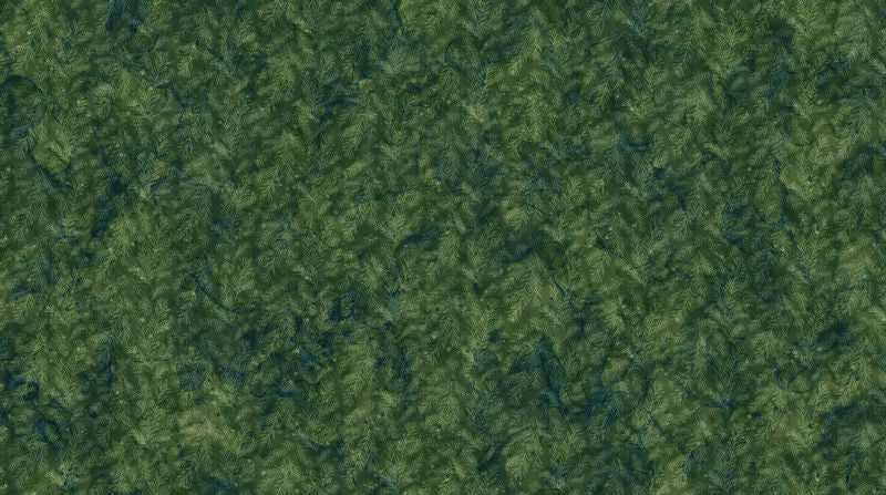 Nature's Spirits - Pine Cone Texture in Dark Green - Deborah Edwards & Melanie Samra - Northcott (Pre-order: Jul 2027)