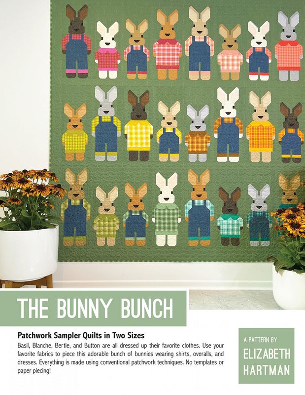 The Bunny Bunch Quilt Pattern - Elizabeth Hartman (Pre-order: July 2024)