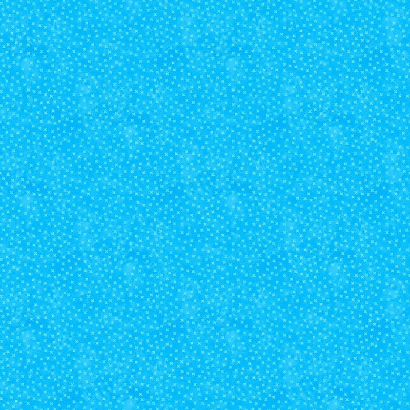 Hugs & Kisses FLANNEL - Little Kisses in Blue - Deborah Edwards - Northcott