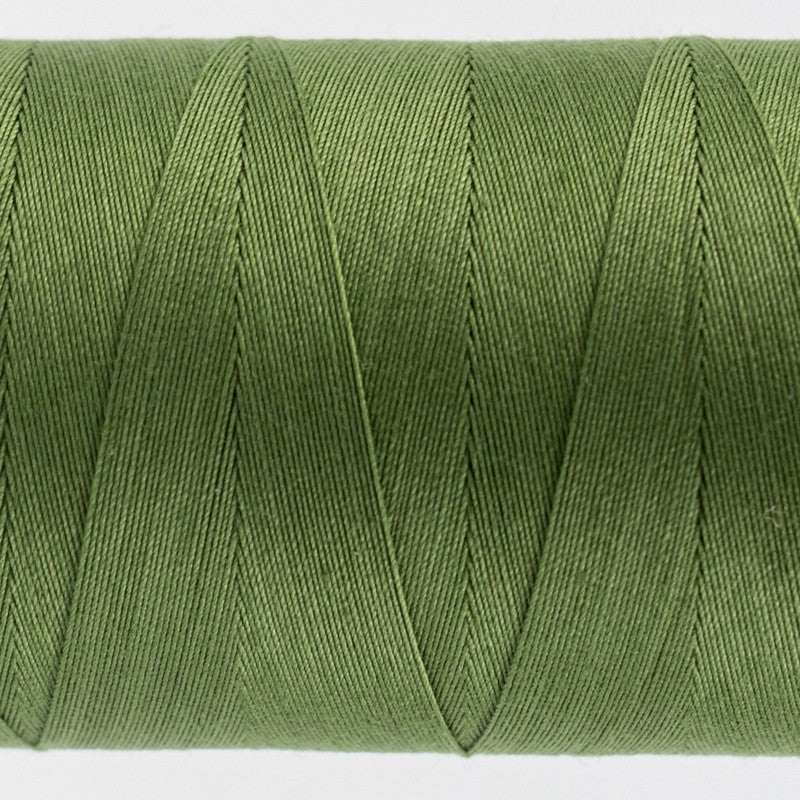 Konfetti - Dark Olive - Cotton 50wt 1094yd (1000m) - WonderFil Specialty Threads (Pre-order: Jan 2026)
