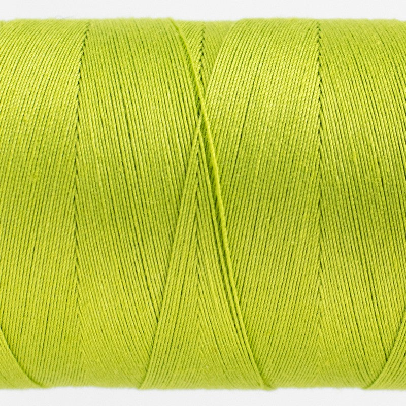 Konfetti - Chartreuse - Cotton 50wt 1094yd (1000m) - WonderFil Specialty Threads (Pre-order: Aug 2026)