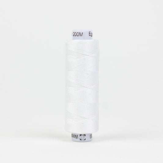Konfetti - White - Cotton 50wt 200yd (200m) - Wonderfil Threads (Pre-order: June 2024)