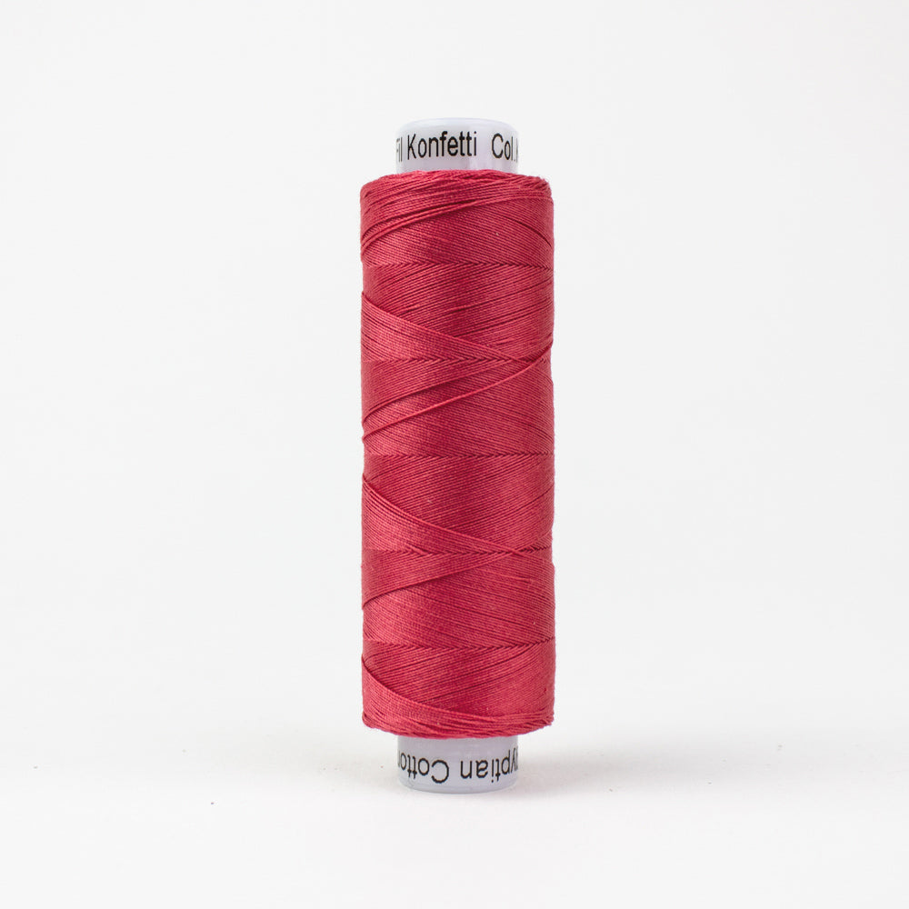 Konfetti - Lip Gloss - Cotton 50wt 220yd (200m) - WonderFil Specialty Threads (Pre-order: Jan 2026)