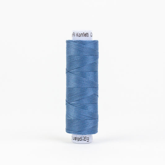 Konfetti - Blue - Cotton 50wt 200yd (200m) - WonderFil Threads (Pre-order: June 2024)