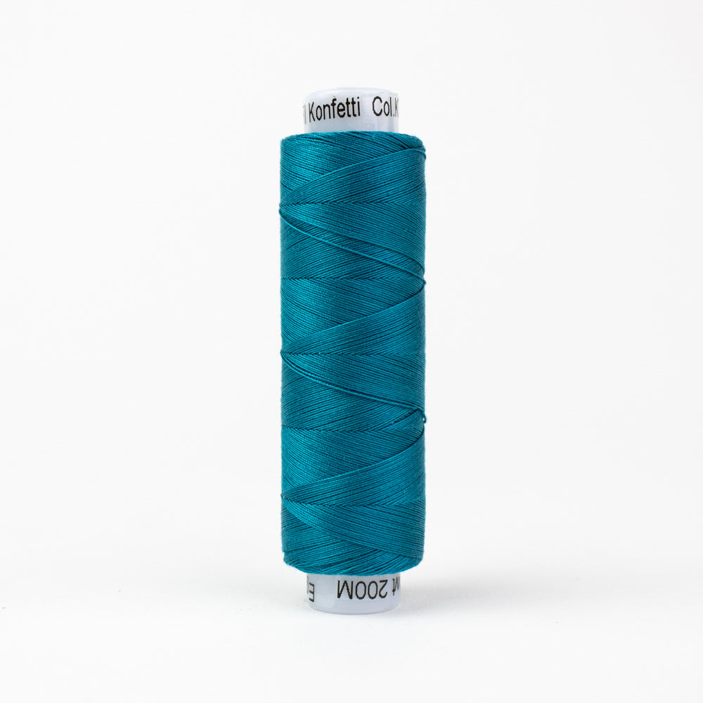 Konfetti - Surf - Cotton 50wt 220yd (200m) - WonderFil Specialty Threads