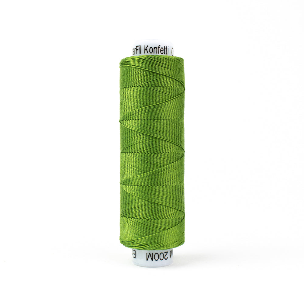 Konfetti - Ivy - Cotton 50wt 220yd (200m) - WonderFil Specialty Threads (Pre-order: Jan 2026)