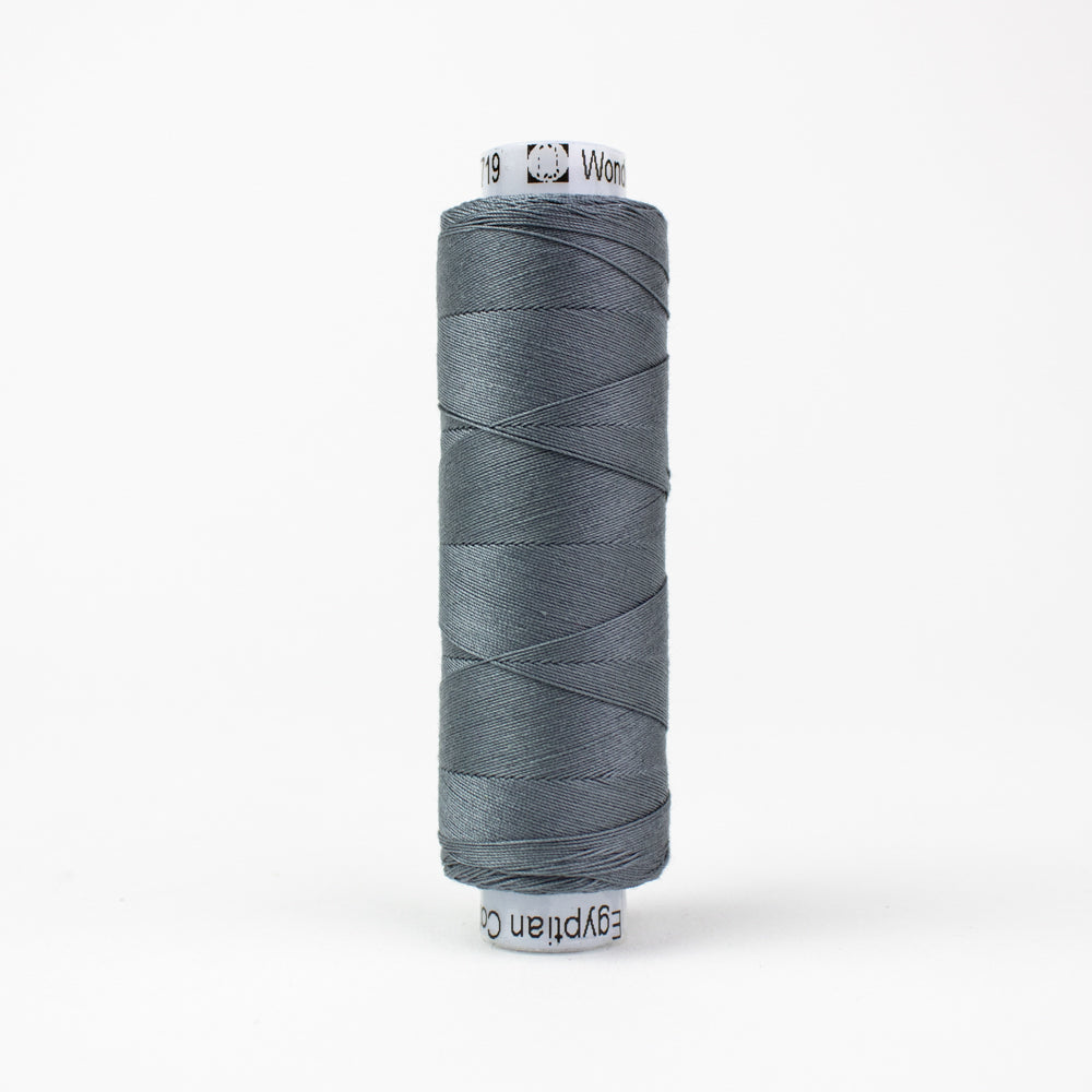 Konfetti - Slate - Cotton 50wt 220yd (200m) - WonderFil Specialty Threads (Pre-order: Jan 2026)