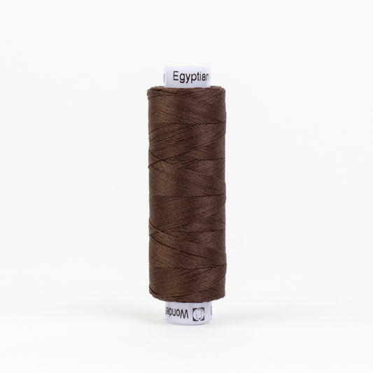 Konfetti - Dark Brown - Cotton 50wt 200yd (200m) - WonderFil Thread (Pre-order: June 2024)