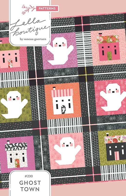 Hey Boo - Ghost Town Quilt Pattern - Lella Boutique - Moda (Pre-order: May 2024)