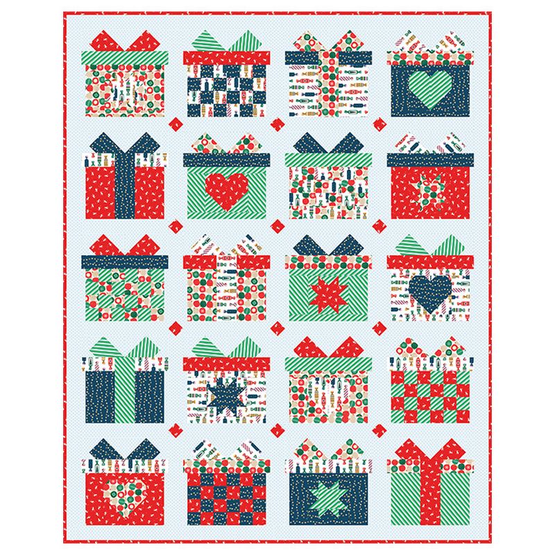 Festive Pop - Santa's Gift - FIGO (Northcott) (Pre-order: Jul 2027)