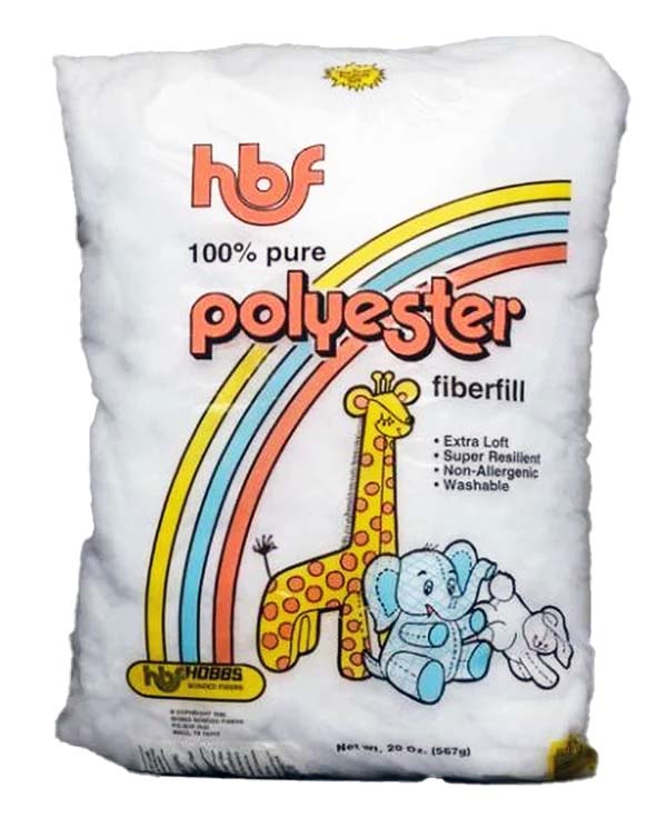 HBF Polyester Fiberfill - 20 oz Bag - Hobbs