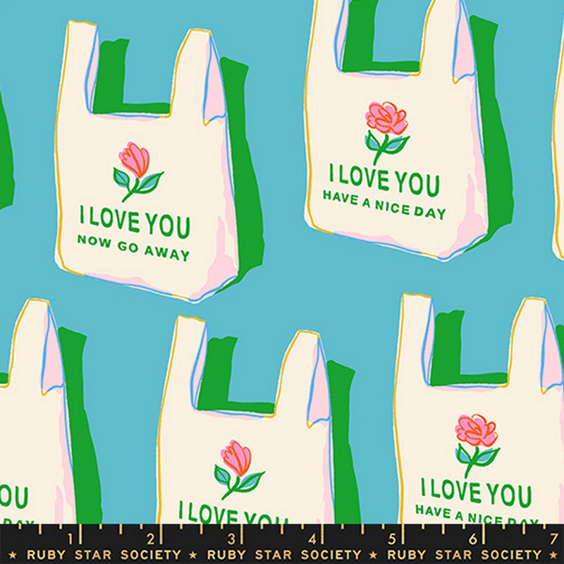 Sparkle Mart - Have A Nice Day in Dark Turquoise - Melody Miller - Ruby Star Society (Pre-order: Oct 2026)