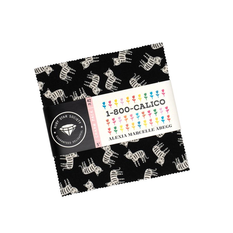 1-800-Calico - Charm Pack - Alexia Abegg - Ruby Star Society (Pre-order: Nov 2026)