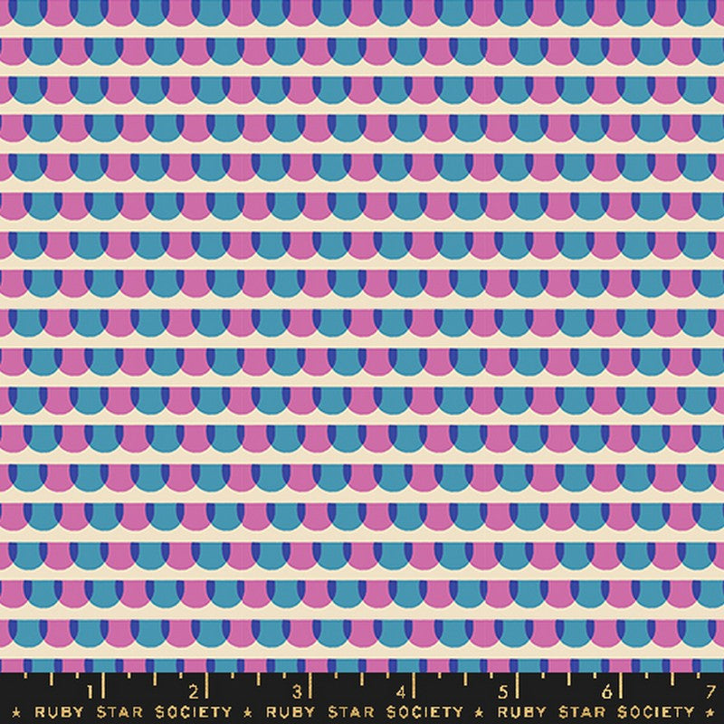 Animal Animal - Roof Tiles in Vintage Blue - Ruby Star Collaborative