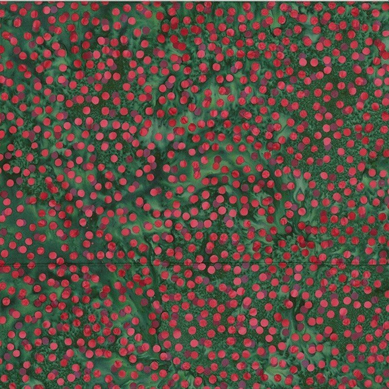 Bali Batiks - 2522-161 in Christmas - Hoffman Fabrics