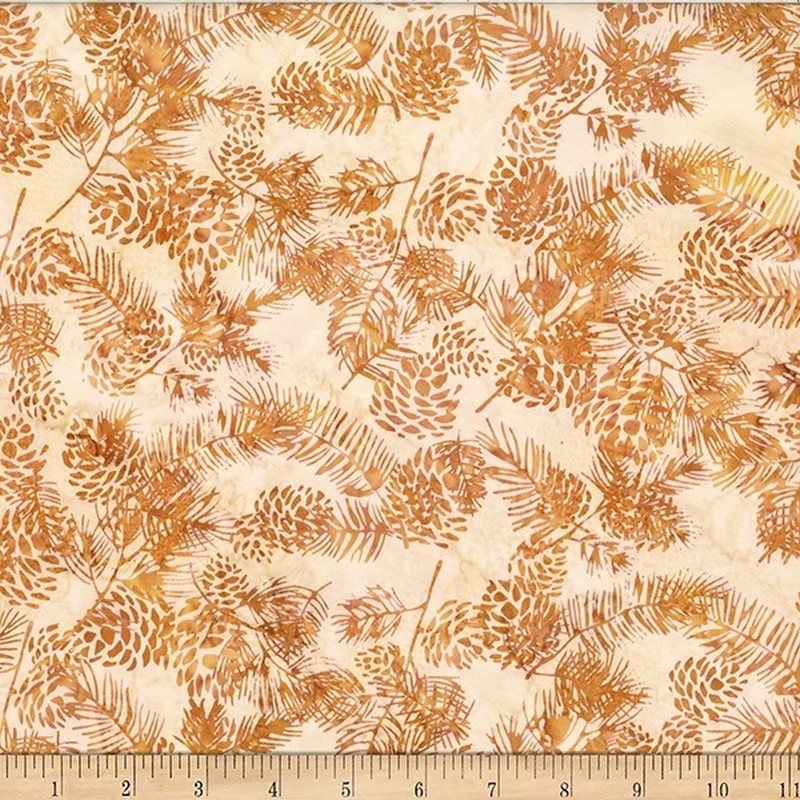 Bali Batiks - 2568-534 in Hemp - Hoffman Fabrics