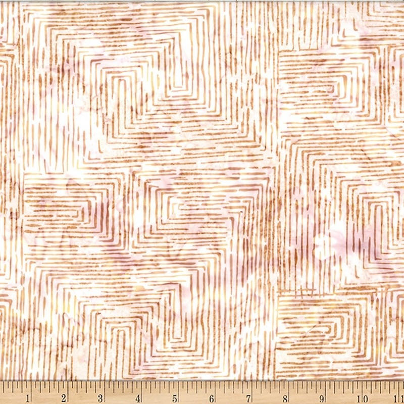 Bali Batiks - 2573-168 in Hemp - Hoffman Fabric