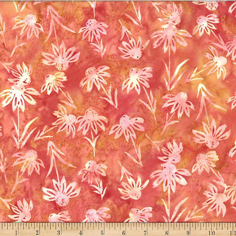 Bali Batiks - 2577-13 in Orange - Hoffman Fabric
