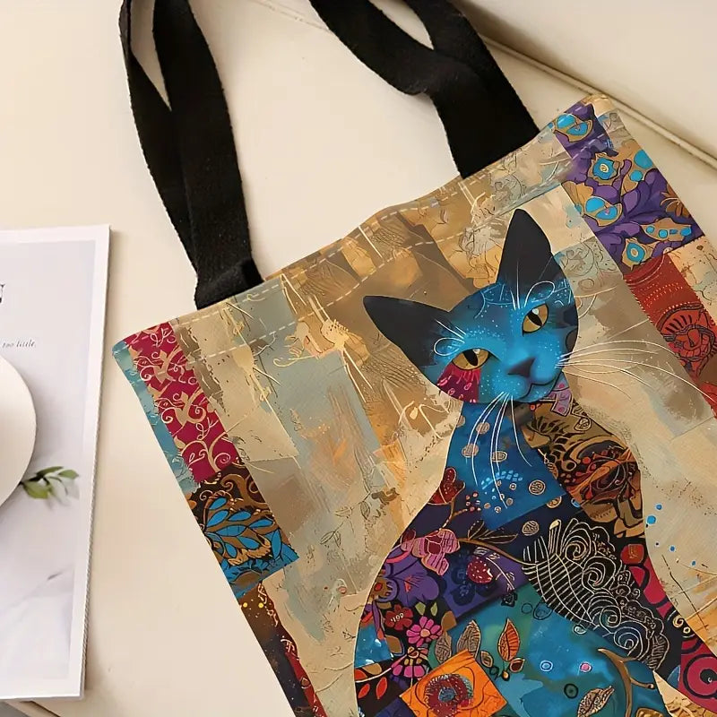 Sew n' Stash Tote Bag - Patchwork Paws