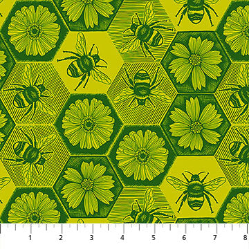 Indelible Ink - Busy Citrus (AMT1005-71C) - Anna Maria - Northcott - Full Bolt (10m)