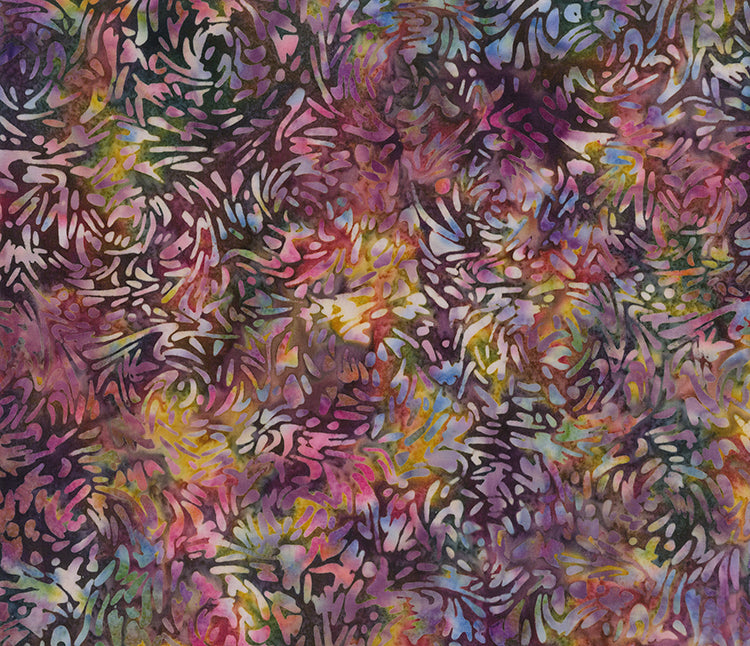 Banyan Batiks BFFs - Burgundy (81600-29) Northcott - Full Bolt (11m)