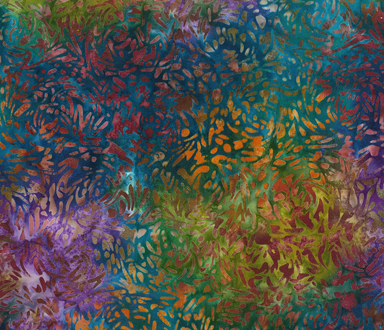 Banyan Batiks BFFs - Indigo (81600-45) Northcott - Full Bolt (11m)