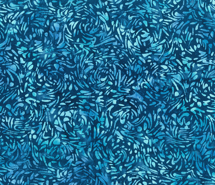 Banyan Batiks BFFs - Pearl Blue (81600-46) Northcott - Full Bolt (11m)
