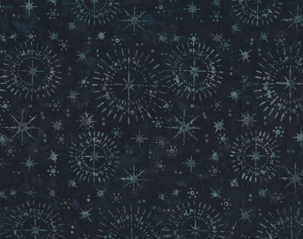 4th & Main Favourites Banyan Batiks - Compass Black (82001-99) Northcott - Full Bolt (11m)