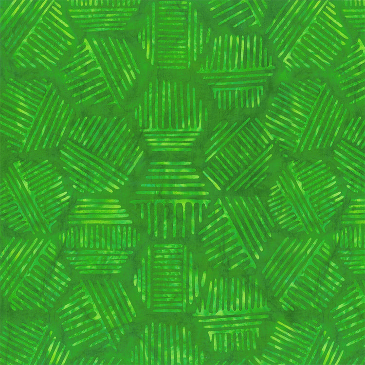 Banyan Batiks Hexies - Avocado (81700-75) Northcott - Full Bolt (11m)