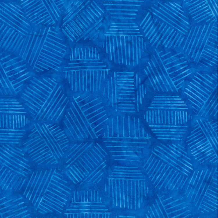 Banyan Batiks Hexies - Blue Bayou (81700-42) Northcott - Full Bolt (11m)