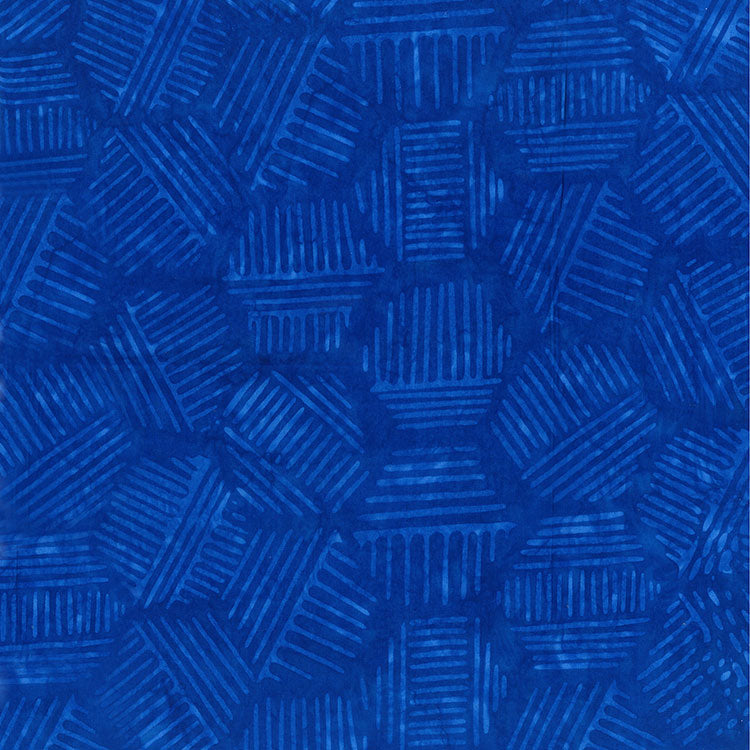 Banyan Batiks Hexies - Denim (81700-48) Northcott - Full Bolt (11m)