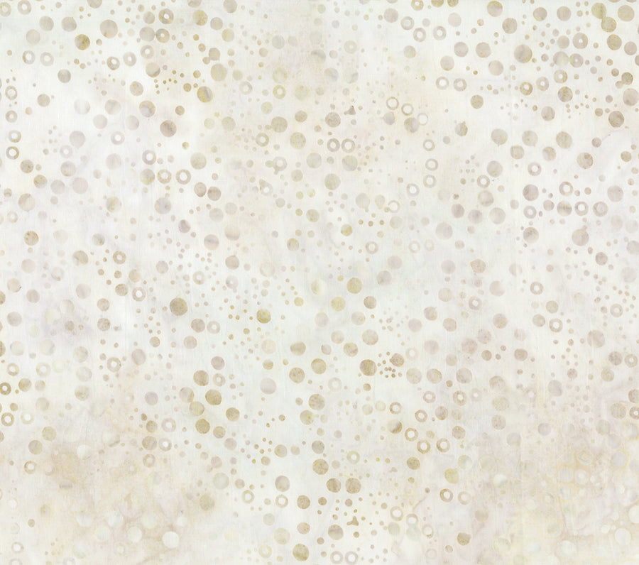 Banyan Batiks Pop Dots - Ecru (81900-12) Northcott - Full Bolt (11m)