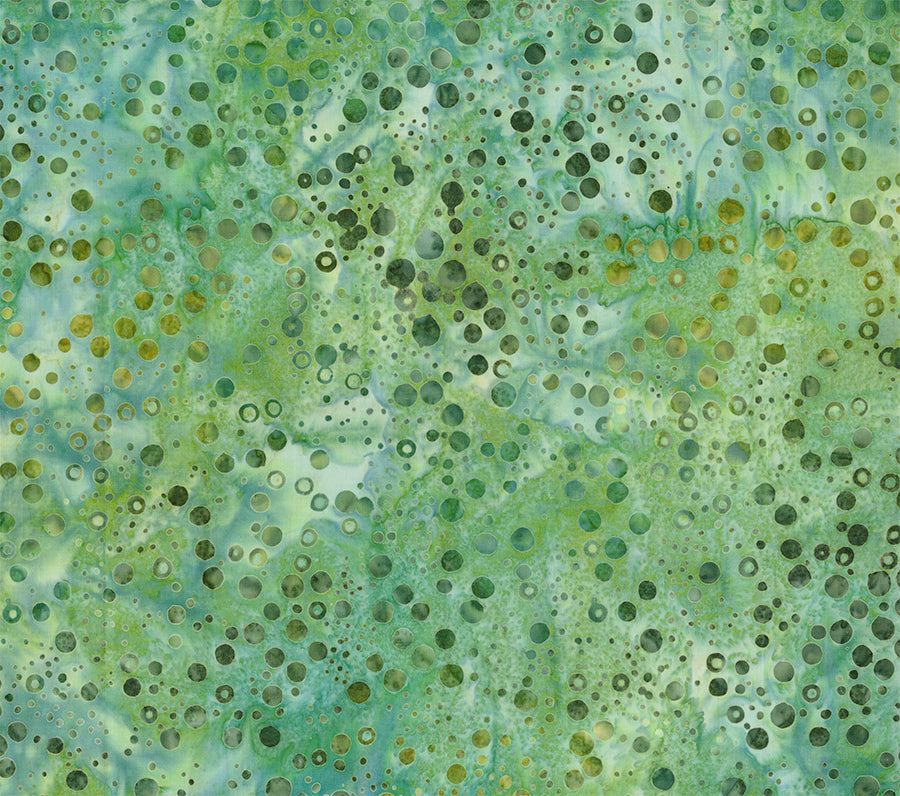 Banyan Batiks Pop Dots - Pale Blue Green (81900-65) Northcott - Full Bolt (11m)