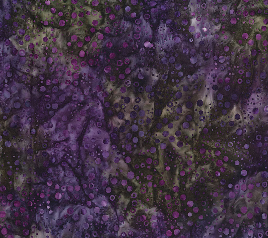 Banyan Batiks Pop Dots - Plum (81900-85) Northcott - Full Bolt (11m)