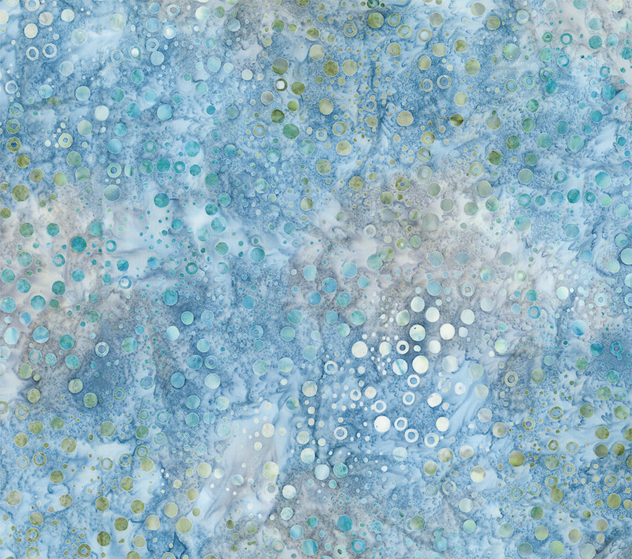 Banyan Batiks Pop Dots - Slate Grey (81900-90) Northcott - Full Bolt (11m)