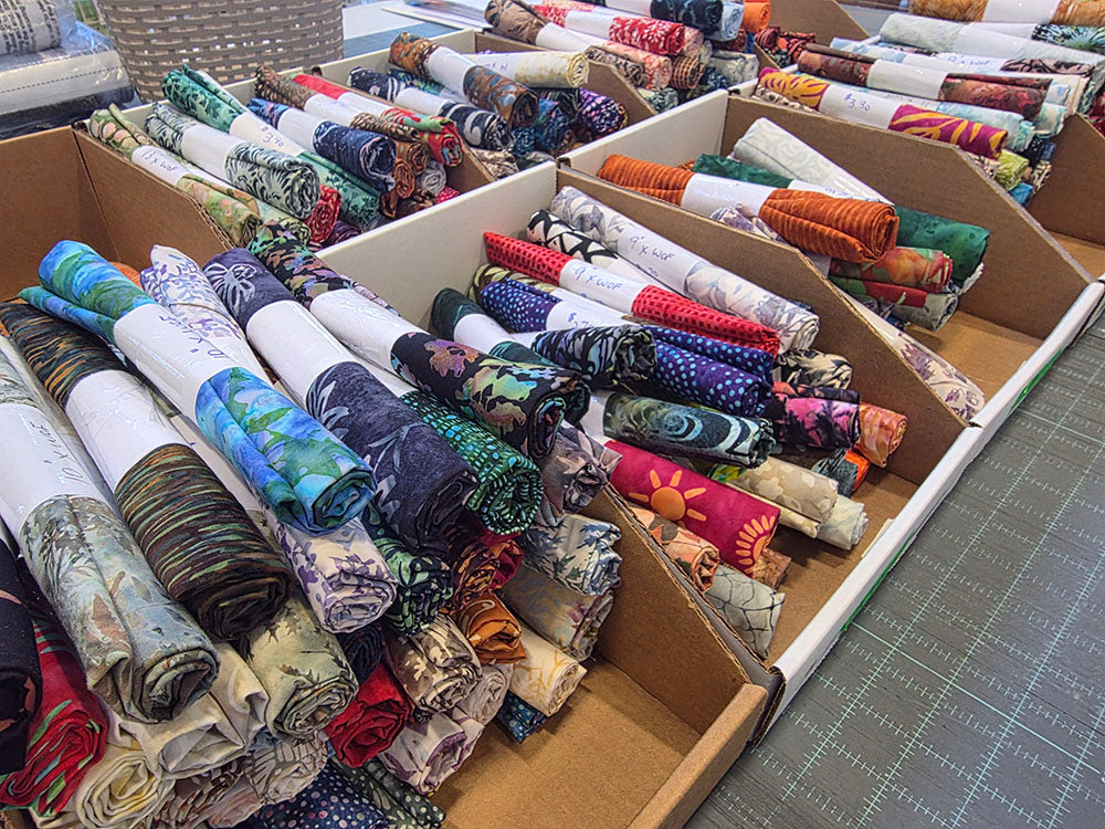 Quilter's Candy SUPER Batik Bolt Ends (8" to 17")