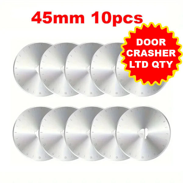 45mm Rotary Blade 10pc - Dinkydoo Fabrics