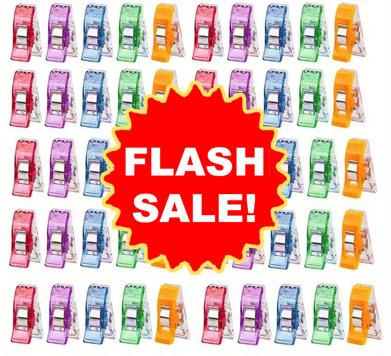 Sewing Clips 50 Pc Assorted (Pre-order: Jan 2026)