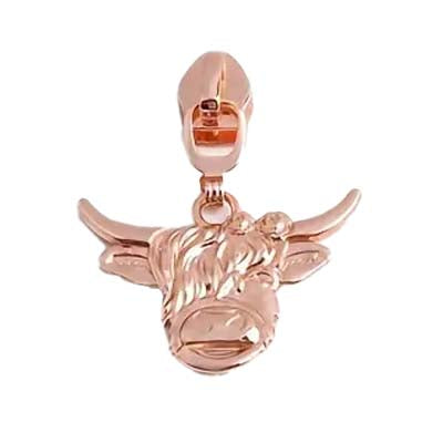 Highland Cattle Zipper Pull #5