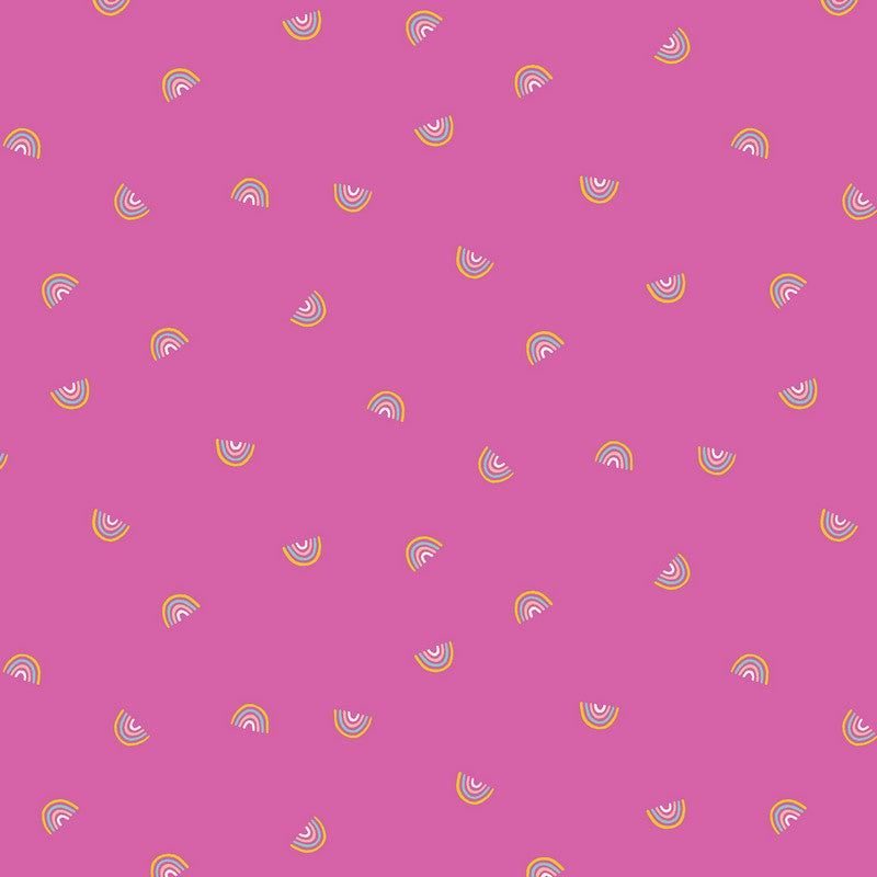 Cotton + Steel Basics - Always Look for Rainbows in Wild Heart