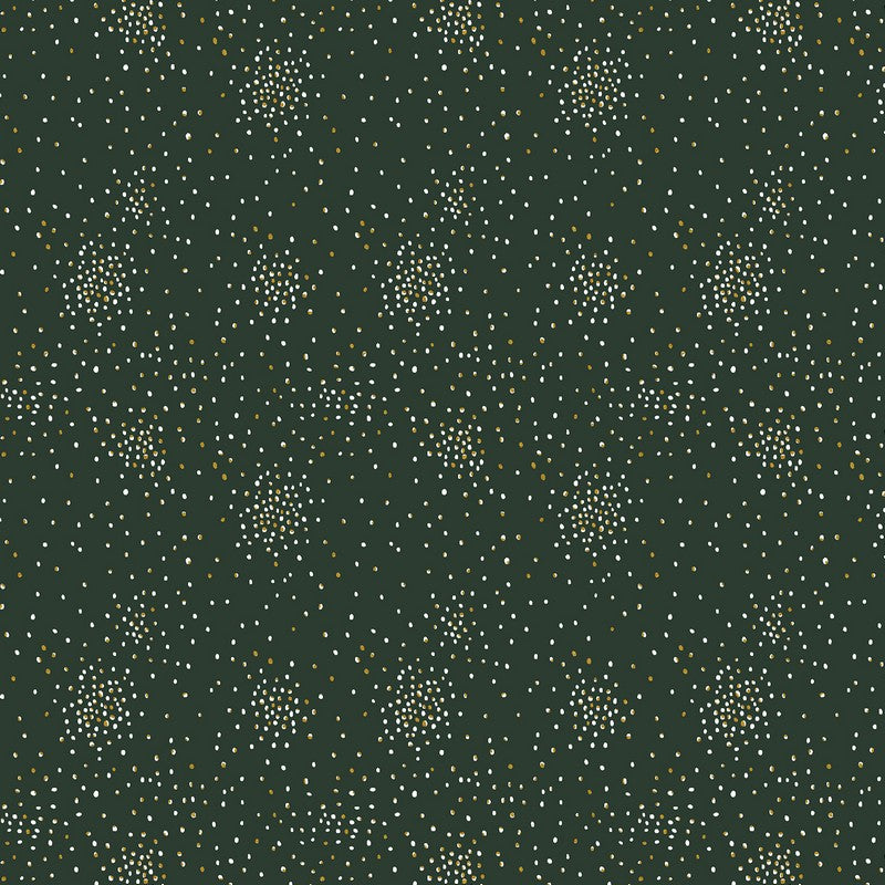 Cotton + Steel Basics - Clusters in Evergreen
